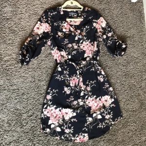 Brixon Ivy Floral Shirtdress